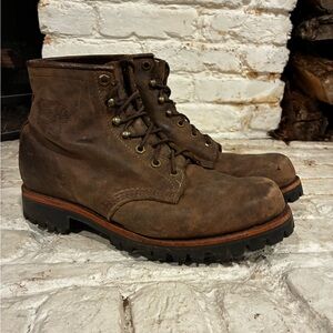 Chippewa 6” Soft Toe Boots - Size 9 EE